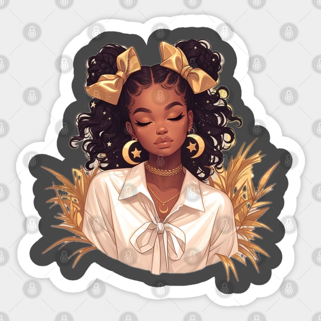 Black Sailor Moon Sticker by Sailormoonnoir